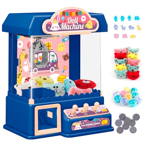 Krallenmaschine für Kinder, Arcade-Maschine, Mini-Claw Machine Claw Machine Arcade Game Candy Grabber Machine Geschenk für Jungen und Mädchen von Ark miido