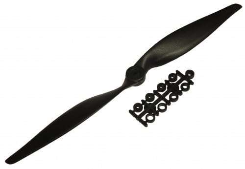 Arkai 12 x 6 Propeller transparent matt oder schwarz mit 9er Adapter von Arkai