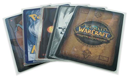 Arkero-G 100 Standard Matt Card Sleeves Transparent/Clear Kartenhüllen Größe 66 x 91 mm z.B. MTG Magic von Arkero-G