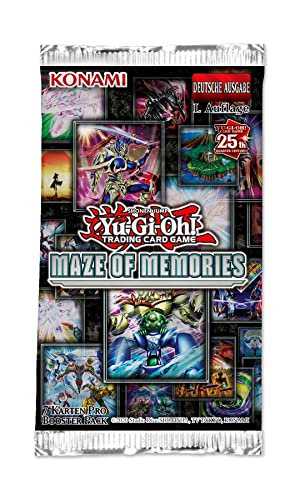 Yu-Gi-Oh! Maze of Memories Booster Sammelkarten | DEUTSCH | NEU und OVP | + 10 Arkero-G Soft Card Sleeves von Arkero-G