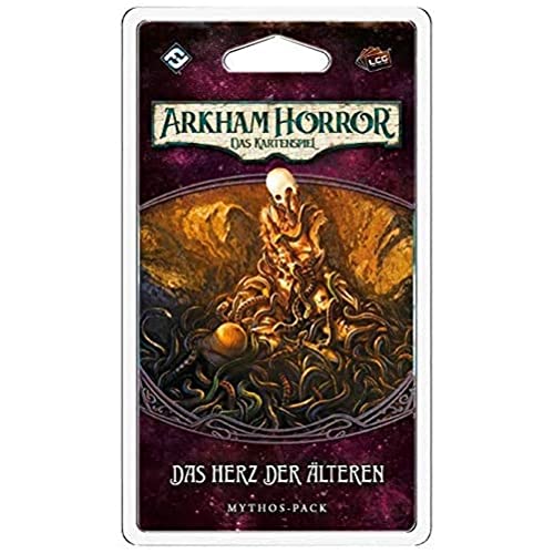 Asmodee | Fantasy Flight Games | Arkham Horror: LCG – Das Herz der Älteren | Erweiterung | Expertenspiel | Kartenspiel | 1-4 Spieler | Ab 14+ Jahren | 45+ Minuten | Deutsch von Fantasy Flight Games