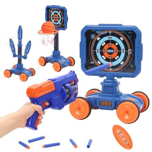 Arkyomi Zielscheibe Spielzeug Kinder 3 Spielmodi Beweglicher dartscheibe basketballkorb Zielscheibe Geschenk ab 5 6 7 Jahre Jungen Indoor/Outdoor Spiele Arkyomi Zielscheibe Spielzeug Kinder 3 Spielmodi Beweglicher dartscheibe basketballkorb Zielscheibe Geschenk ab 5 6 7 Jahre Jungen Indoor/Outdoor Spiele von Arkyomi