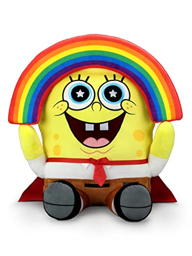 90er Jahre Spongebob Schwammkopf Plüsch Phunny Nikelodeon Regenbogen von Armona Trading LTD