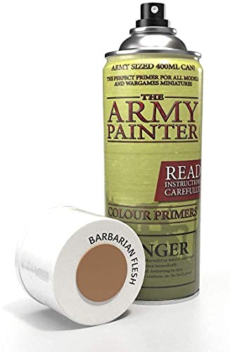 Army Painter Primer: Barbarian Flesh Spray (400ml) - Deutsch von The Army Painter