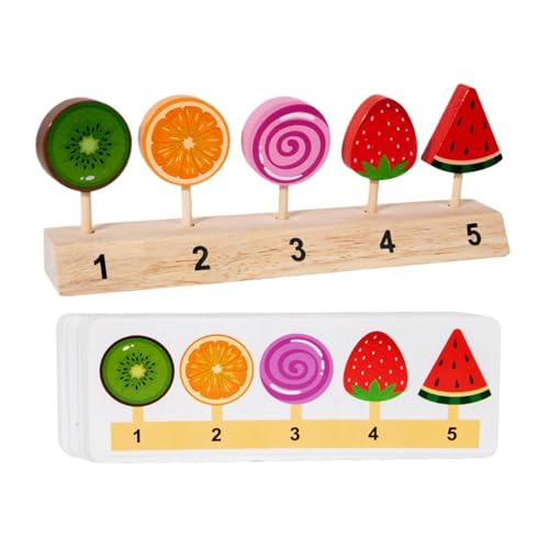 Arroopu Creme-Spielzeug für Kinder, Creme-Rollenspielspielzeug,Holz-am Stiel-Spielzeugset für Kinder - Gepaartes Lern-Erleuchtungs-Puzzlespielzeug für Weihnachten, Kindertag, Neujahr, Geburtstag von Arroopu