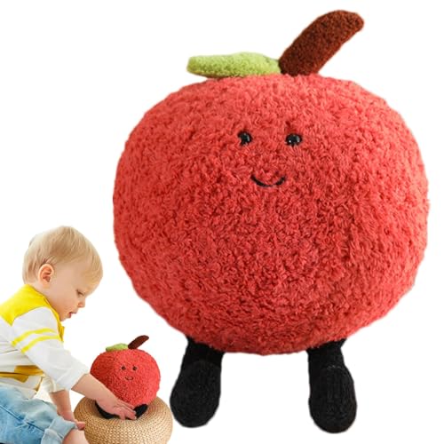 Arroopu Obstplüschspielzeug, Obstplüschpuppe - Litchi Nursery Kissen Stoffed Puppe - Kreatives Umarmungskissen, Plushie -Spielzeugsofa Kissen für Schlafzimmer Wohnzimmer von Arroopu