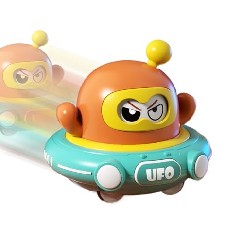 Arroopu Rückzieh-UFO Spielzeug | Cartoon Untertasse Hüpfendes Kinder Spielzeug - Lernspiel Gesichtwechsel Aktivität Für Junge Kinder Kindergeburtstag Garten Boden Arroopu Rückzieh-UFO Spielzeug | Cartoon Untertasse Hüpfendes Kinder Spielzeug - Lernspiel Gesichtwechsel Aktivität Für Junge Kinder Kindergeburtstag Garten Boden von Arroopu