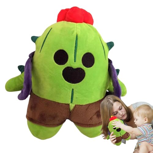 25 Cm Kuscheltier Cactus, Plüschtier Kaktus, Kaktus Stofftier, Plüsch Kaktus Kissen Puppe Geschenk, Leichtes Kaktus Plüschtier Für Schlafzimmer, Kaktus Plüschkissen, Cactus Toy Doll, Stofftier Cactus von Arrovarp