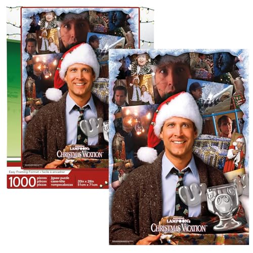 71x50.8cm Puzzles Weihnachten, 1000 Teile Weihnachtspuzzle Für Den Weihnachtsurlaub, Christmas Holiday Jigsaw Puzzle, Puzzle Mit Weihnachtlichem Motiv, Weihnachtspuzzle Von National Lampoon von Arrovarp