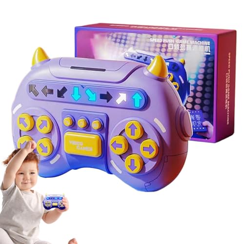 Arrovarp Schnell schiebende Spielekonsole,Schnell schiebende Spielekonsole,Tanzspiel Reaktionsfähigkeit Spielzeugmaschine Handheld - Interaktives Handtanz-Fidget-Spielzeug für Familien von Arrovarp