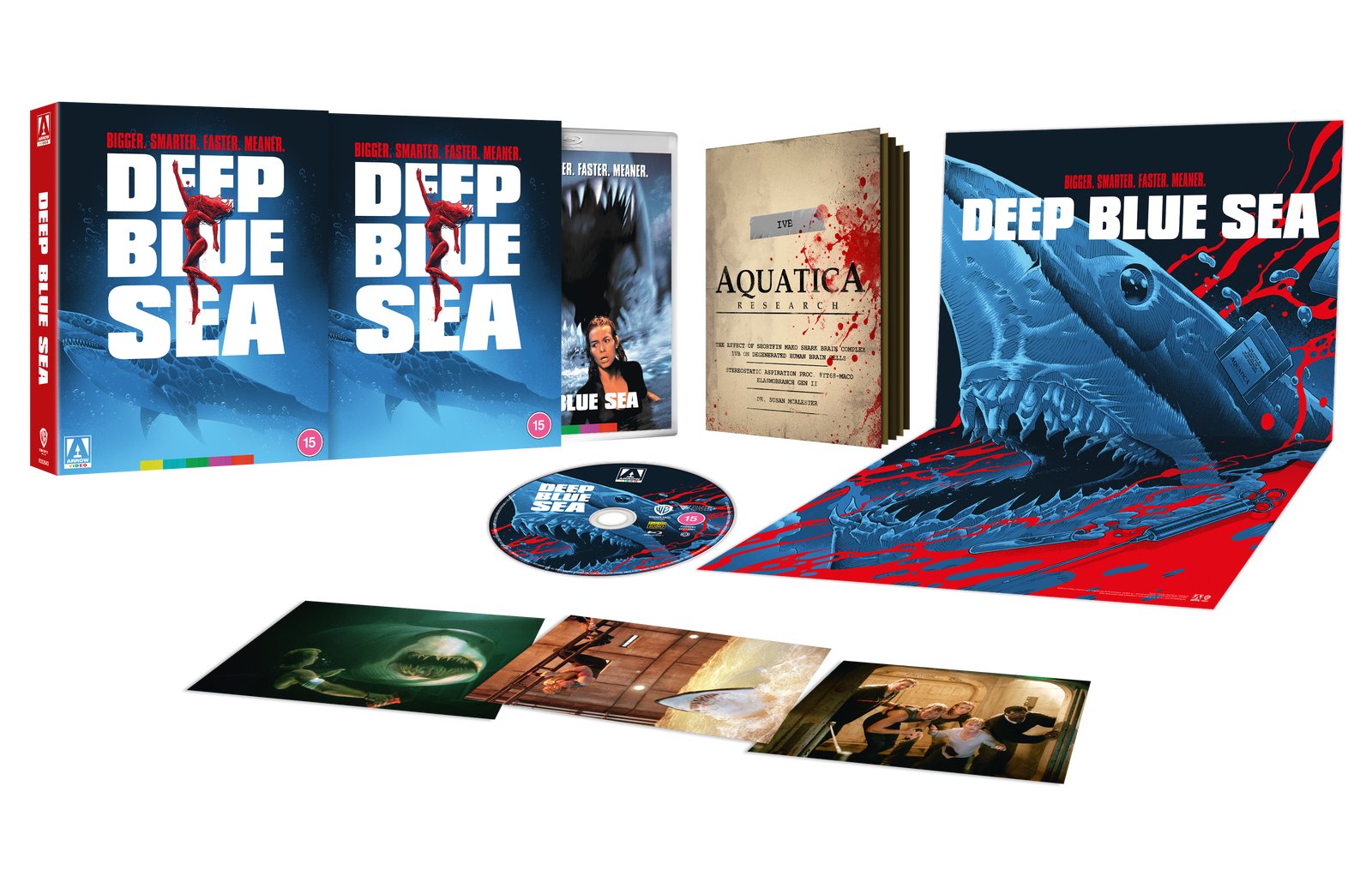 Deep Blue Sea Limited Edition Blu-ray von Arrow Video