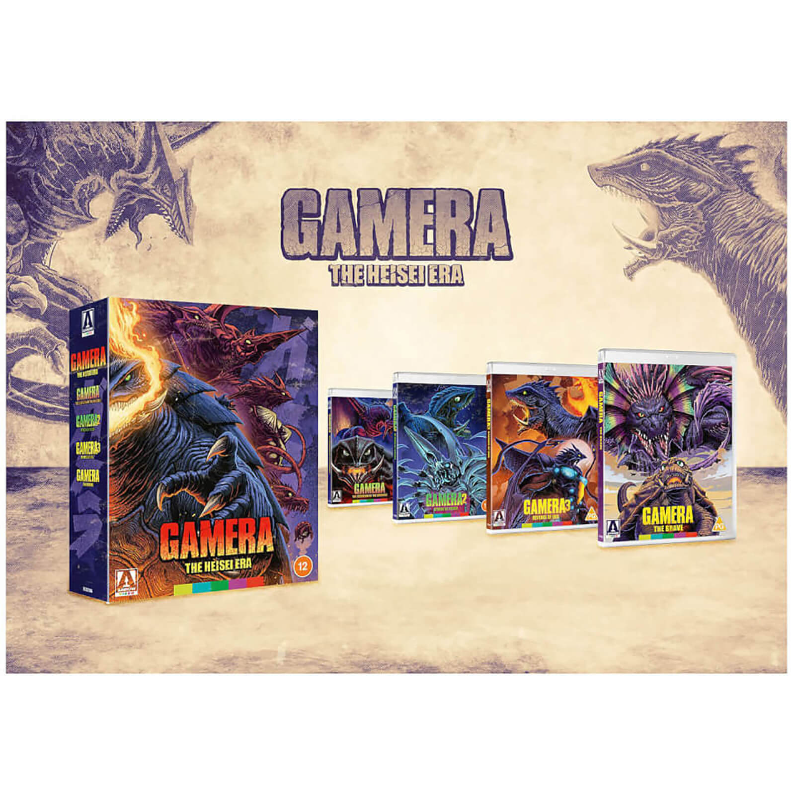 Gamera - Die Heisei-Ära von Arrow Video