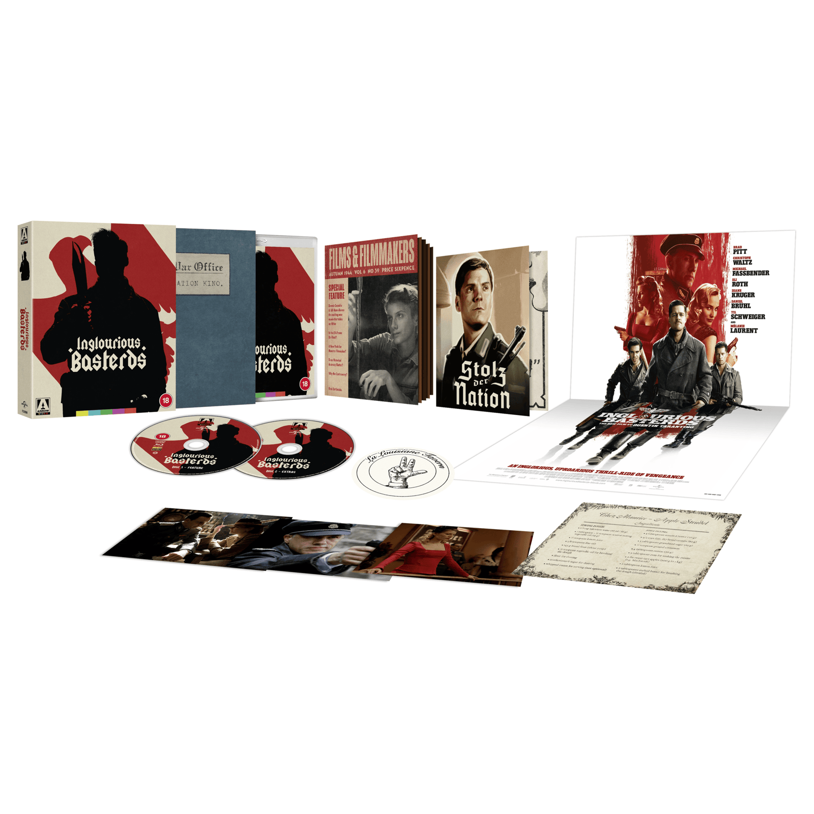 Inglourious Basterds Limited Edition Blu-ray von Arrow Video