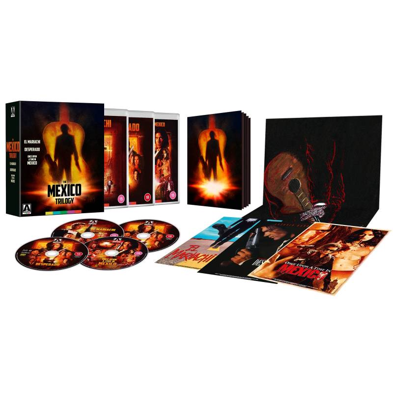 The Mexico Trilogy: El Mariachi, Desperado & Once Upon a Time in Mexico Limited Edition 4K UHD + Blu-ray von Arrow Video