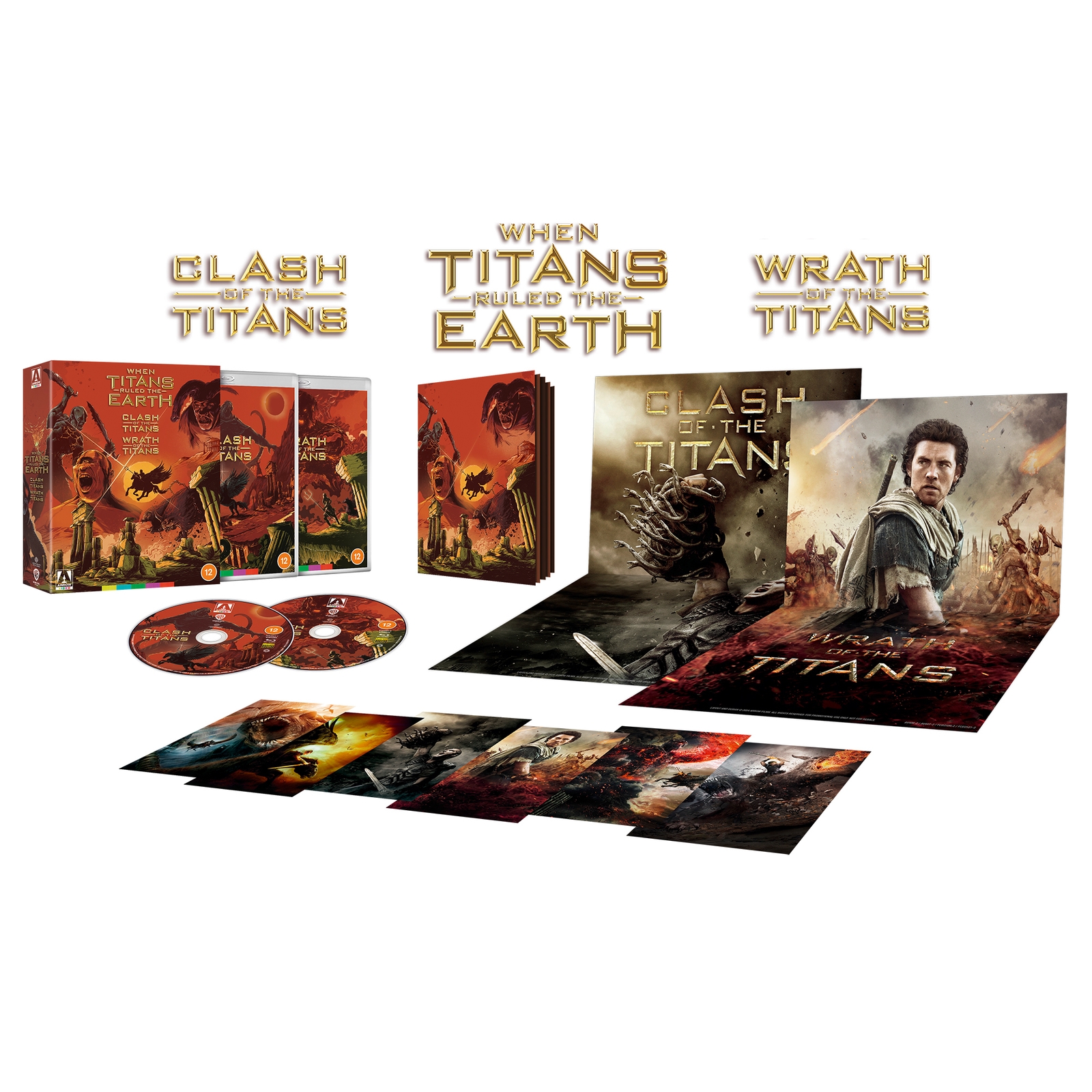 When Titans Ruled The Earth: Clash of the Titans & Wrath of the Titans Limited Edition Blu-ray von Arrow Video