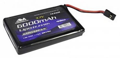 ArrowMax Modellbau-Akkupack (LiPo) 3.7V 6000 mAh Softcase JR-Buchse von ArrowMax