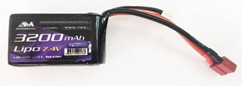 ArrowMax Modellbau-Akkupack (LiPo) 7.4V 3200 mAh Zellen-Zahl: 2 Softcase T-Stecksystem von ArrowMax