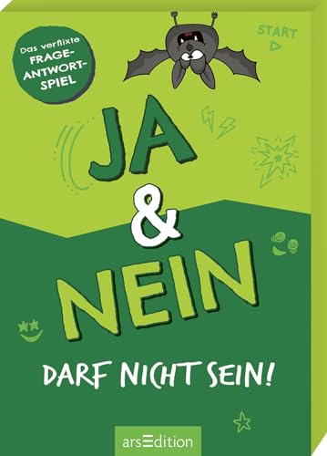 Ja & Nein darf nicht sein!: Das verflixte Frage-Antwort-Spiel! | Lustiges Kartenspiel für Kinder ab 8 Jahren von arsEdition GmbH