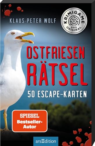 Ostfriesenrätsel: 50 Escape-Karten | Ein Krimi-Game von Bestsellerautor Klaus-Peter Wolf von Ars Edition