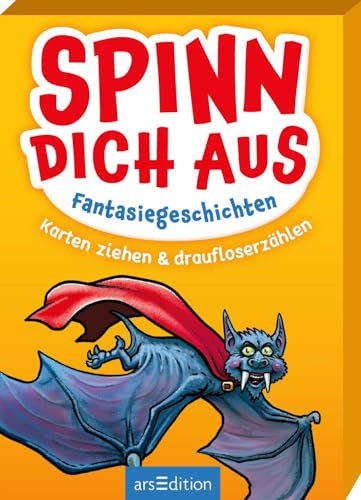 Spinn dich aus – Fantasiegeschichten: Karten ziehen & draufloserzählen | Kreatives Erzähl-Kartenspiel für Kinder ab 6 Jahren von Ars Edition GmbH