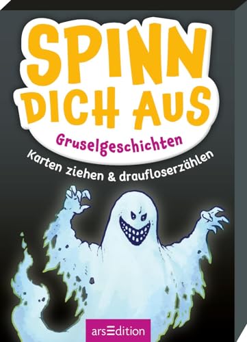 Spinn dich aus – Gruselgeschichten: Karten ziehen & draufloserzählen | Kreatives Erzähl-Kartenspiel für Kinder ab 6 Jahren von Ars Edition