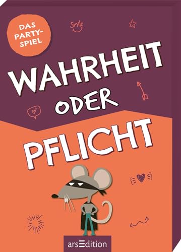 Wahrheit oder Pflicht: Das Party-Spiel | Lustiges Kartenspiel für Kinder ab 8 Jahren von Ars Edition