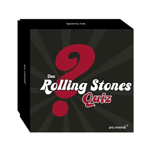 ARS VIVENDI Das Rolling Stones-Quiz: Box mit 66 Spielkarten und Anleitung von Ars Vivendi