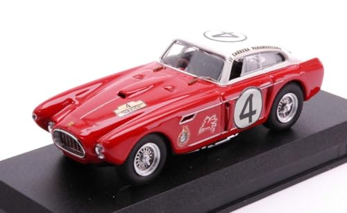 Modell in Maßstab, kompatibel mit Ferrari 340 Mexico N.4 mexikanischer Wagen 1953 P.HILL-R.GINTHER 1:43 ART MODEL AM0084 von Art Model