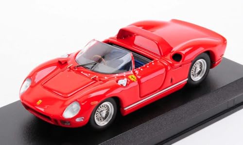 Modell in Maßstab Art Model kompatibel mit Ferrari 330 P 1964 Rot 1:43 Modell Maßstab AM0162-2 241217 von Art Model