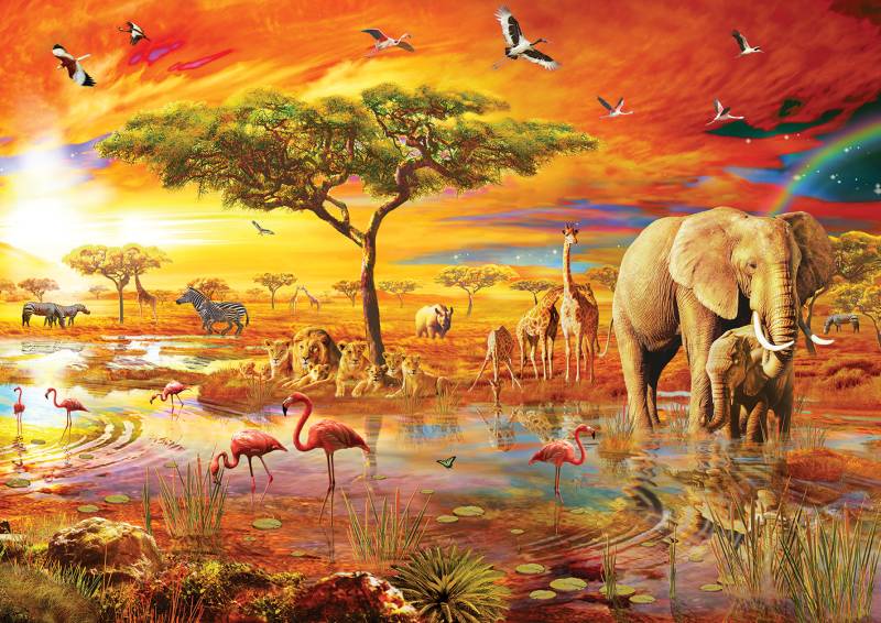 Art Puzzle Africa Safari 3000 Teile Puzzle Art-Puzzle-5529 von Art Puzzle