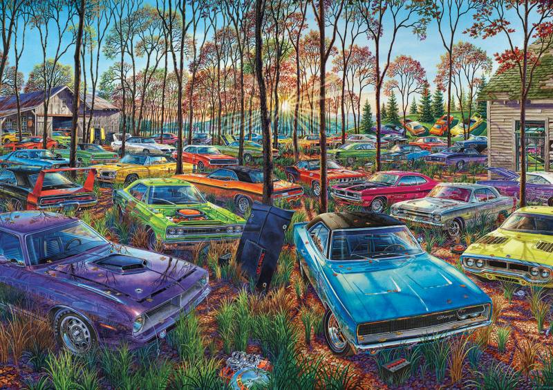 Art Puzzle Auto Graveyard 1000 Teile Puzzle Art-Puzzle-5269 von Art Puzzle