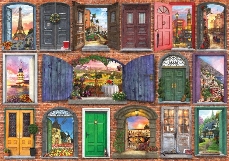 Art Puzzle Doors of Europe 1000 Teile Puzzle Art-Puzzle-5219 von Art Puzzle