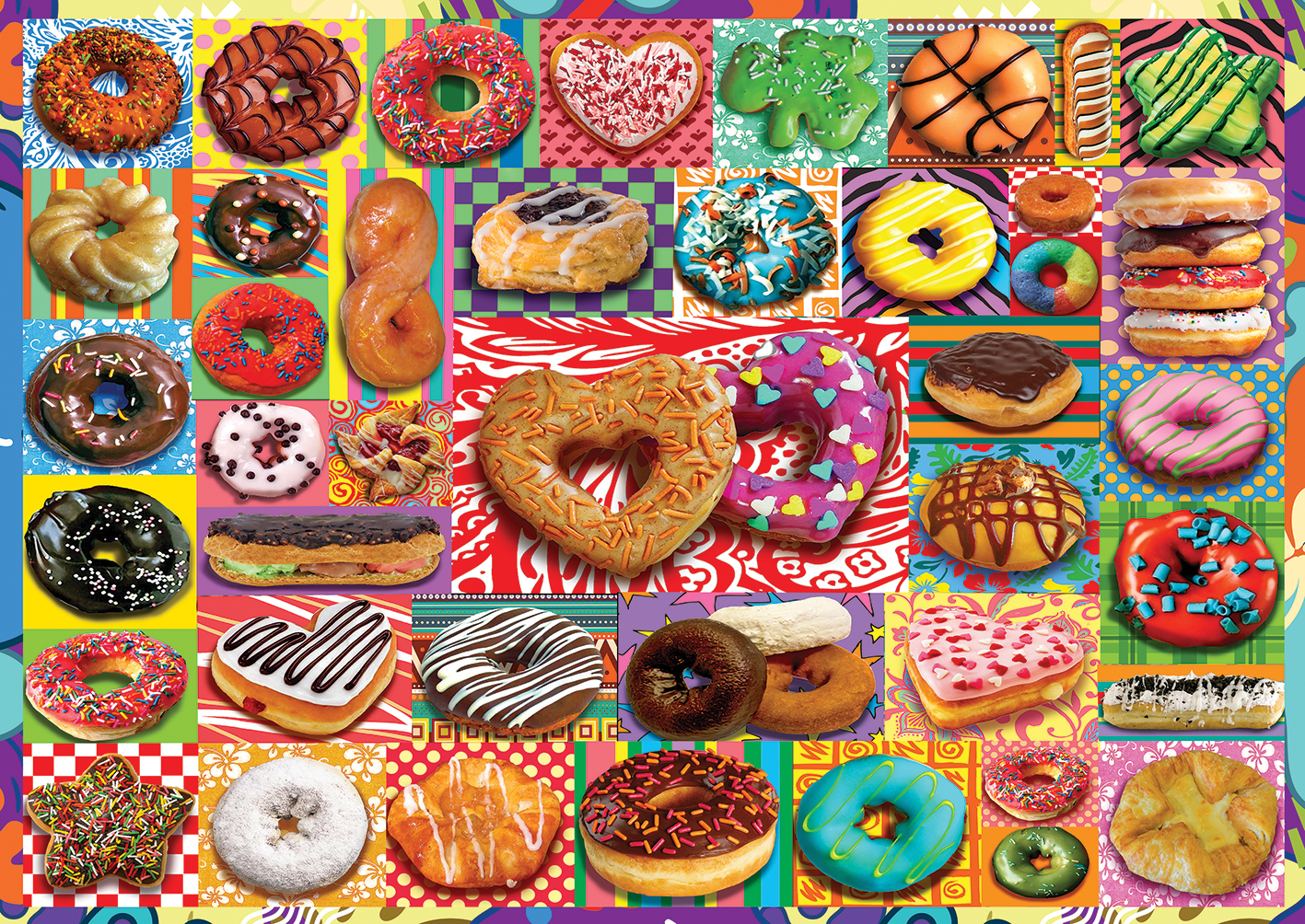 Art Puzzle Doughnuts 500 Teile Puzzle Art-Puzzle-5108 von Art Puzzle