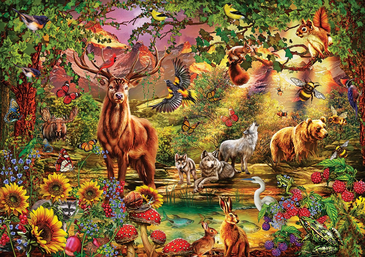 Art Puzzle Enchanted Forest 1000 Teile Puzzle Art-Puzzle-5176 von Art Puzzle