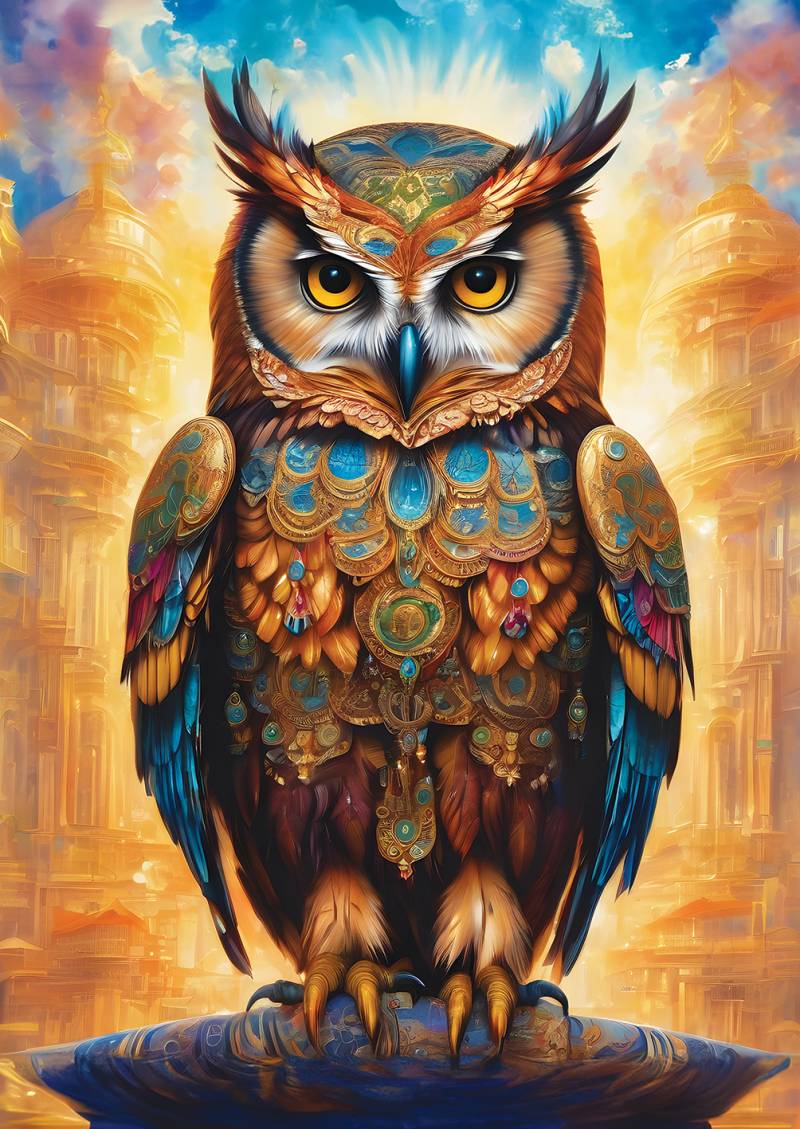 Art Puzzle General Owl 500 Teile Puzzle Art-Puzzle-5105 von Art Puzzle