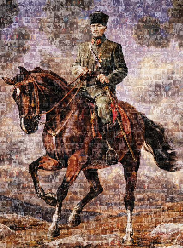 Art Puzzle Ghazi Mustafa Kemal Atatürk 1000 Teile Puzzle Art-Puzzle-4406 von Art Puzzle