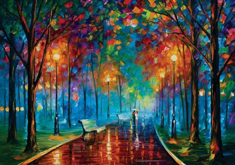 Art Puzzle Leonid Afremov - Just The Two of Us 1000 Teile Puzzle Art-Puzzle-5224 von Art Puzzle