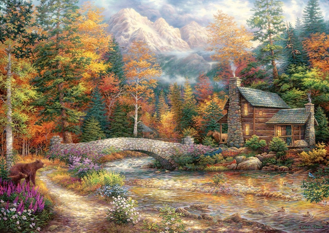 Art Puzzle Der Ruf der Natur 2000 Teile Puzzle Art-Puzzle-5491 von Art Puzzle