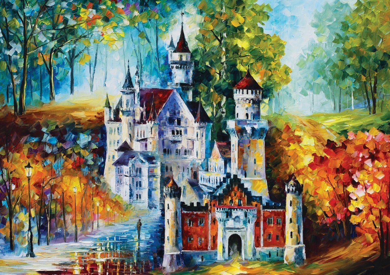 Art Puzzle Neuschwanstein 1500 Teile Puzzle Art-Puzzle-5395 von Art Puzzle