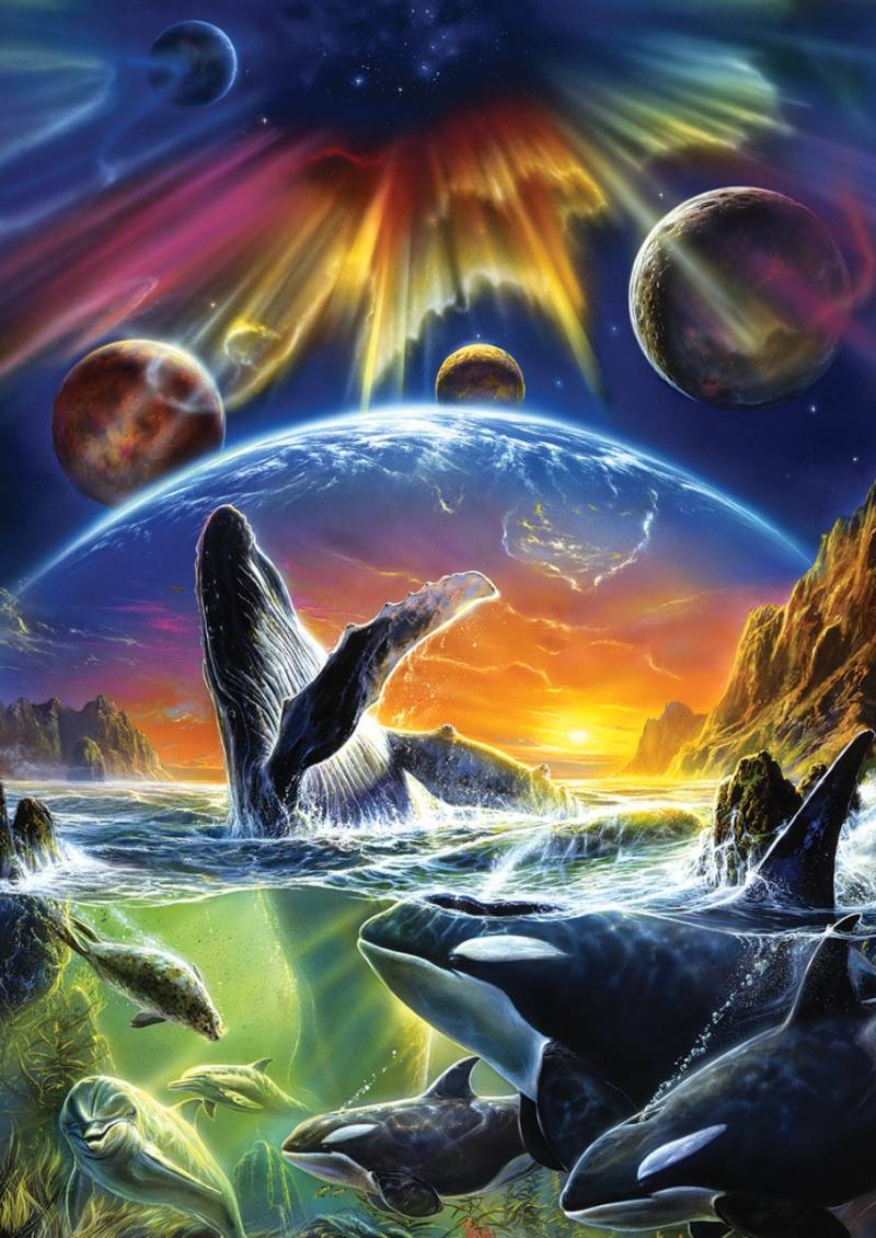 Art Puzzle Orka-Universum 500 Teile Puzzle Art-Puzzle-5085 von Art Puzzle