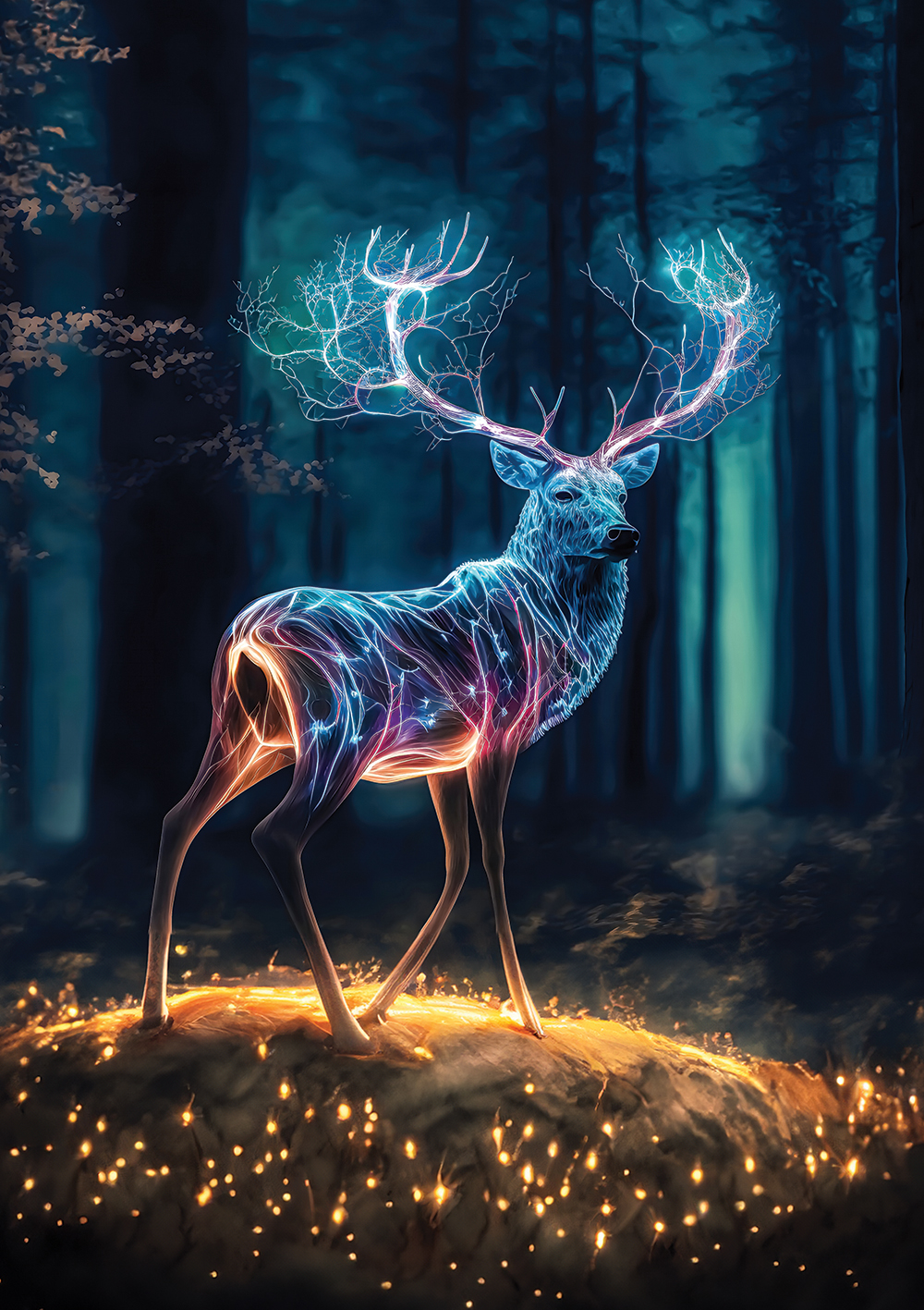 Art Puzzle Néon Puzzle - Patronus 1000 Teile Puzzle Art-Puzzle-5260 von Art Puzzle