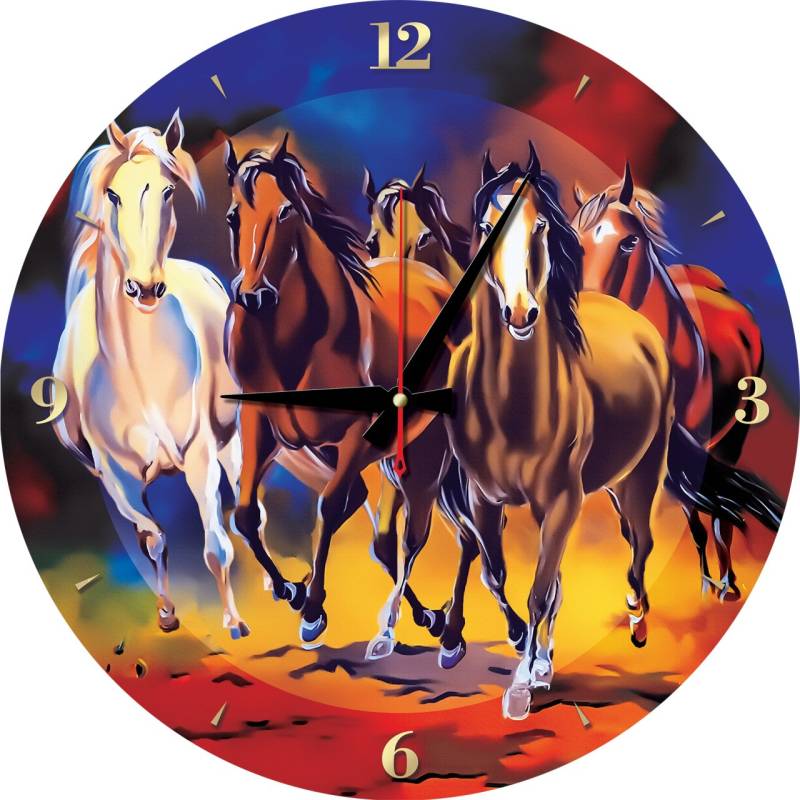 Art Puzzle Puzzle-Uhr - Pferde 570 Teile Puzzle Art-Puzzle-5004 von Art Puzzle