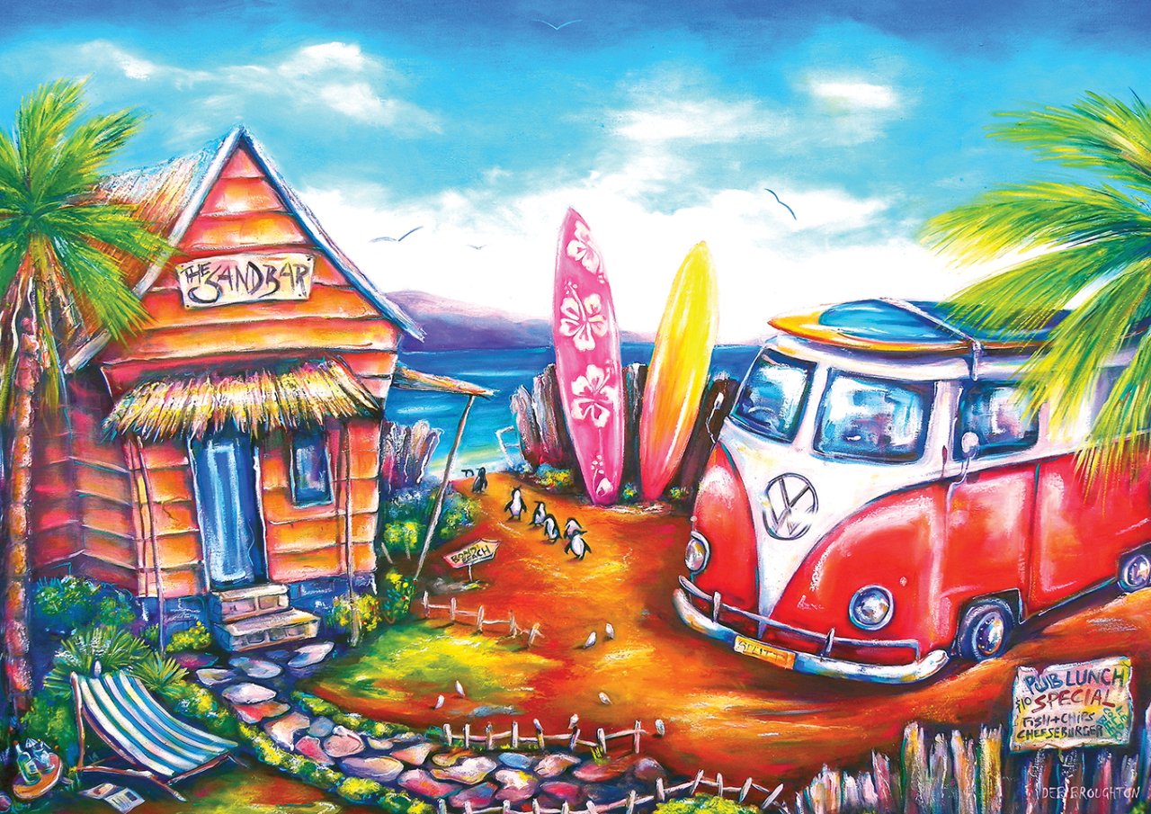 Art Puzzle Surf Camp 260 Teile Puzzle Art-Puzzle-5027 von Art Puzzle