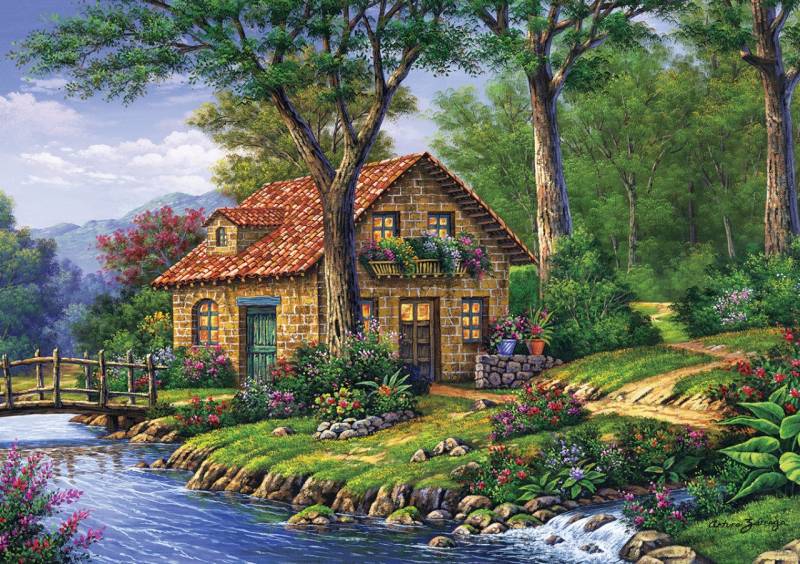 Art Puzzle The Coast of Peace 1000 Teile Puzzle Art-Puzzle-5172 von Art Puzzle