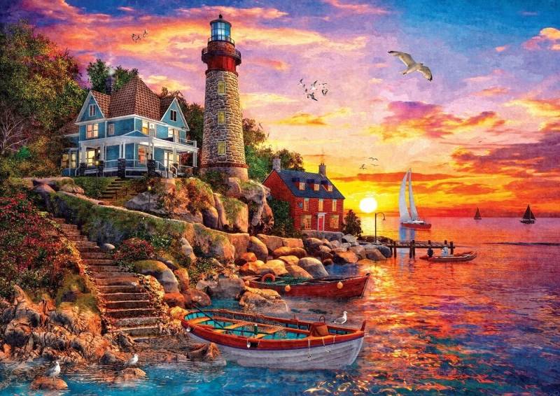 Art Puzzle Der Prächtige Sonnenuntergang 2000 Teile Puzzle Art-Puzzle-5486 von Art Puzzle