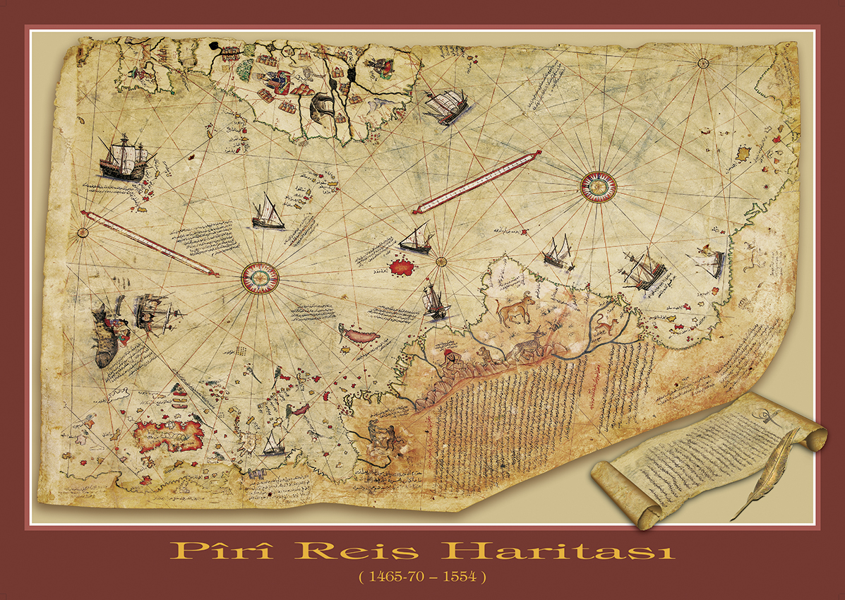 Art Puzzle The Piri Reis Map 1000 Teile Puzzle Art-Puzzle-4308 von Art Puzzle