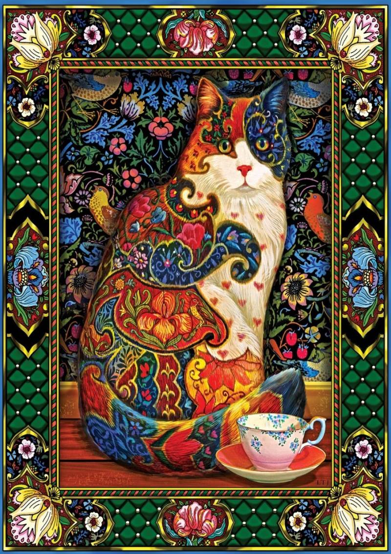 Art Puzzle The Royal Cat 1000 Teile Puzzle Art-Puzzle-5216 von Art Puzzle