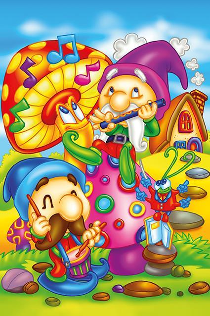 Art Puzzle Wooden Puzzle - Singing Elves 16 Teile Puzzle Art-Puzzle-5854 von Art Puzzle