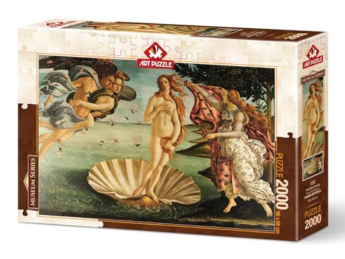 Puzzle mit 2000 Teilen: Die Geburt der Venus von Sandro Botticelli von Art Puzzle