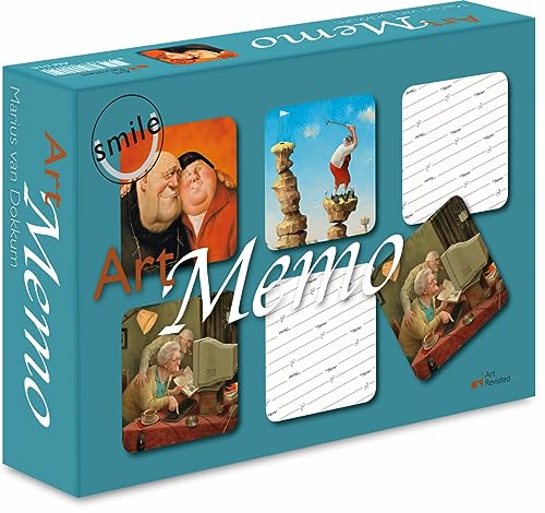 Smile Art Memo spel 24 Sets von Art Revisited V.O.F.